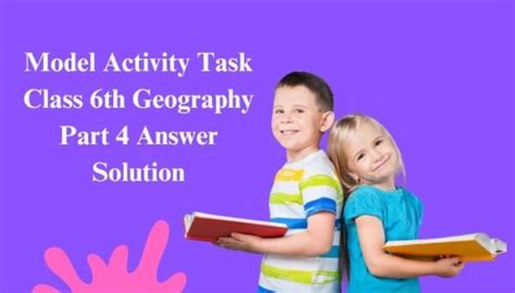 Image result for Model Activity Task Class 6 Science