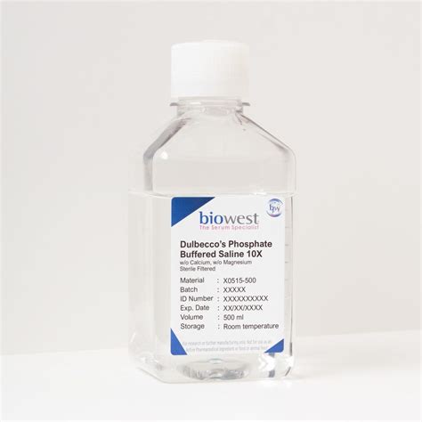 DPBS | Dulbecco's Phosphate Buffered Saline | Biowest | Your best ...