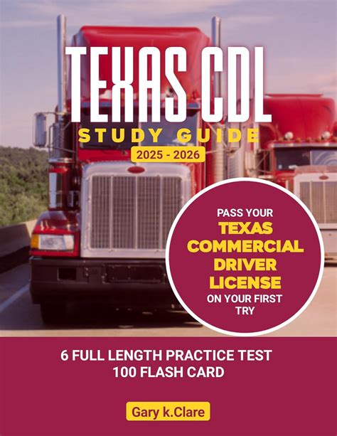 Amazon.com: TEXAS CDL STUDY GUIDE 2025-2026: Ultimate Test Prep ...