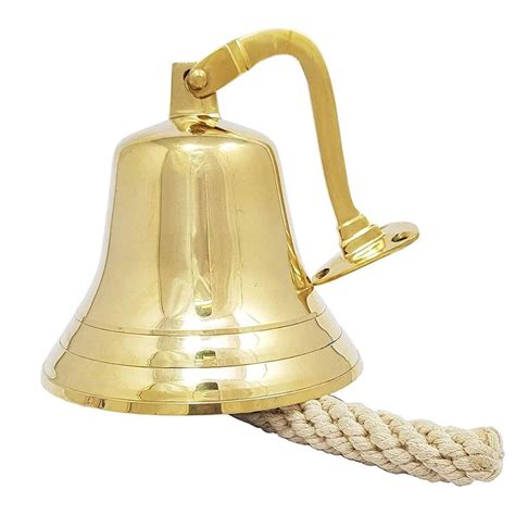 Buy ARSUK Last Order Bell, Hanging Ship Bell - Traditional Wall ed Bell ...