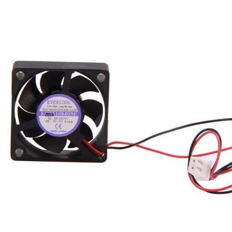Evercool Evercool 35mm x 10mm 5 Volt EL Bearing Fan w/2 Pin 7mm ...