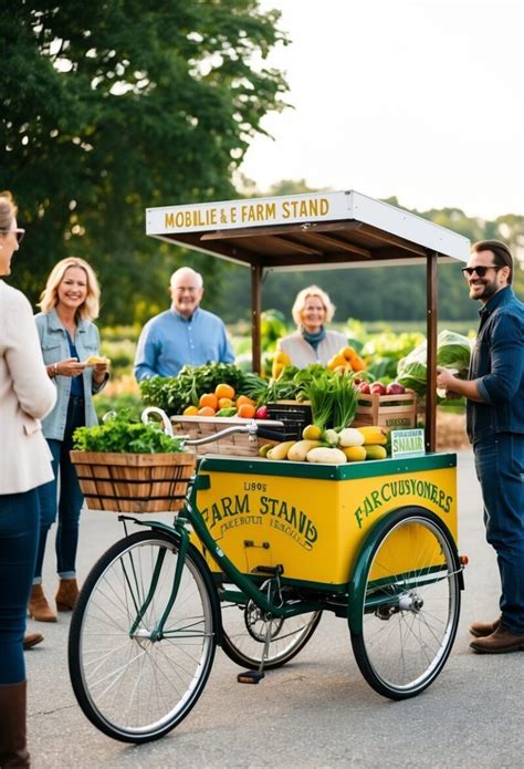 17 Easy to Build Mobile Farm Stand Ideas | TheGrow