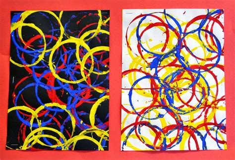Primary Color Painting
