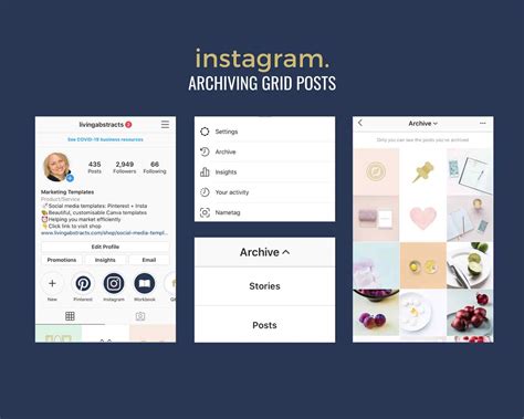 How to curate your Instagram grid with the Instagram archive post feature