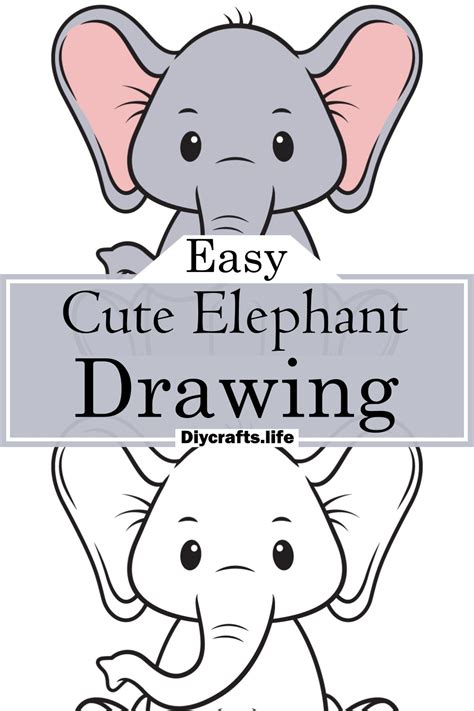 Image result for Easy Elephant Drawing
