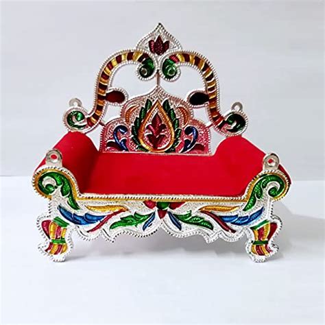 Buy Trust Point Beautiful Singhasan for Laddu Gopal for Pooja Mandir ...