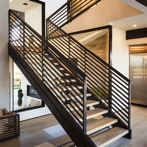 25+ Modern Stair Railing Ideas That Will Turn Your Staircase into a ...