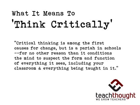 Image result for Critical thinking Definition