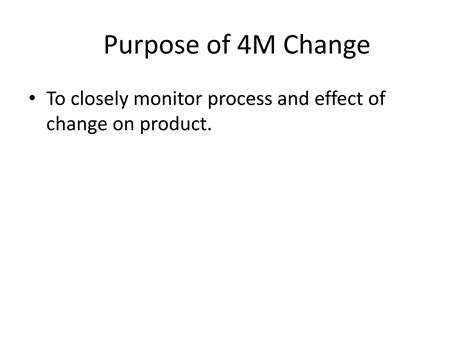 Image result for 4M Change Process