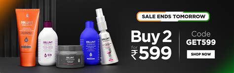 BBlunt, Official Website, Buy Hair Care Products in India!