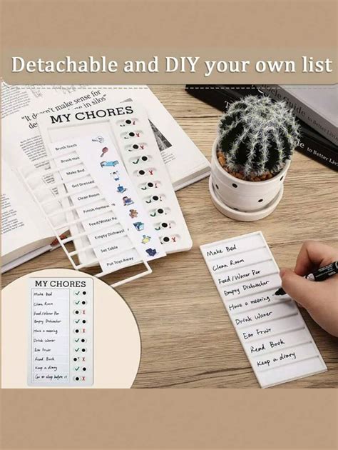 1 Pc Children Weekly Schedule Self-Discipline Tool, Elementary Student ...