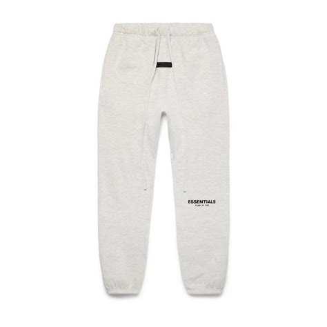 Fear of God Essentials Sweatpants Light Oatmeal » SneakersJoint