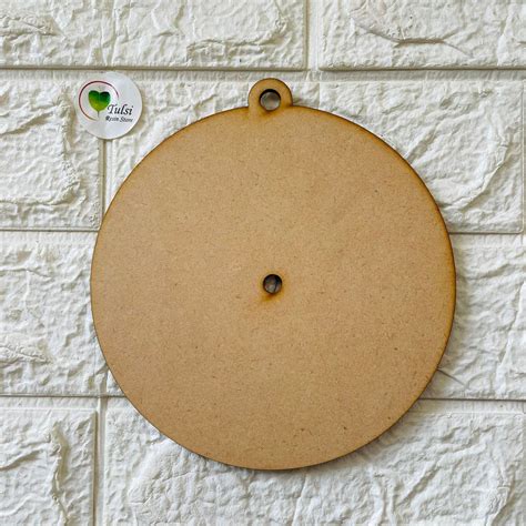 MDF Hanging Clock Base – Tulsi Resin Store