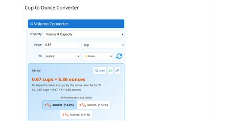 44 Ounces to Liters = 1.301235 l | CoolConversion