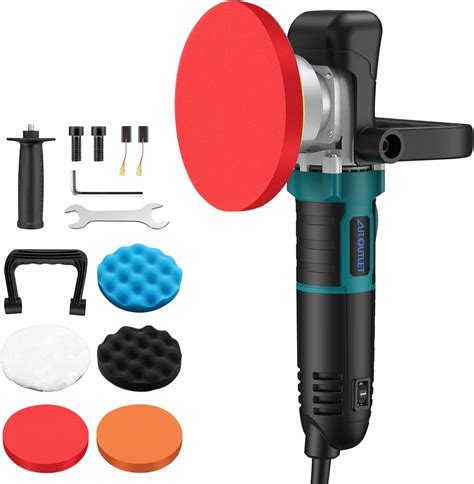 Amazon.com: AUTOUTLET 850W Car Buffer Polisher, 6-Inch Dual-Action ...