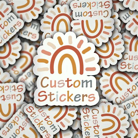 Custom Die Cut Vinyl Stickers: Waterproof, Personalized - Etsy