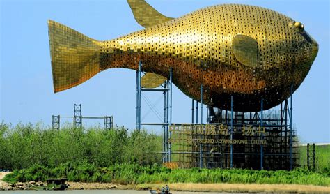 扬中河豚巨型雕塑将创世界之最-行业资讯-南京先登雕塑有限公司