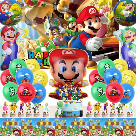 Mario Birthday Decor
