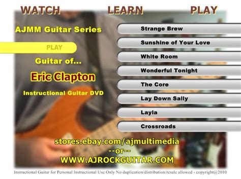 Clapton Guitar Lessons 的图像结果