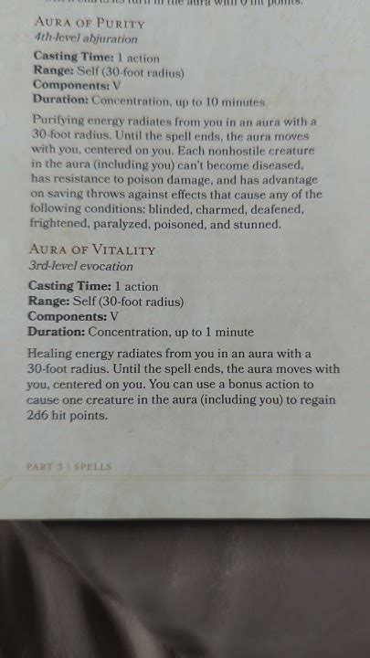 Aura of Vitality - DnD 5e - YouTube
