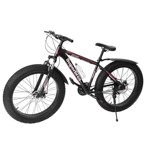 Adult Fat Tire Mountain Bike, 26-Inch Wheels, India | Ubuy