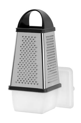 Arcosteel 3 Piece Stainless Steel 4-Sided Box Grater : Amazon.in: Home ...