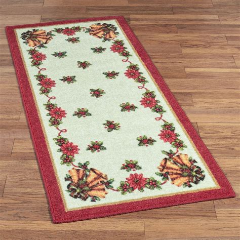 Christmas Bells Holiday Area Rugs