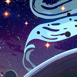 Create Breathtaking Night Sky with Bing Image Creator 的图像结果