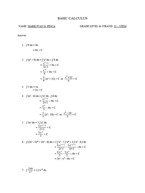 Image result for Calculus Examples CBU