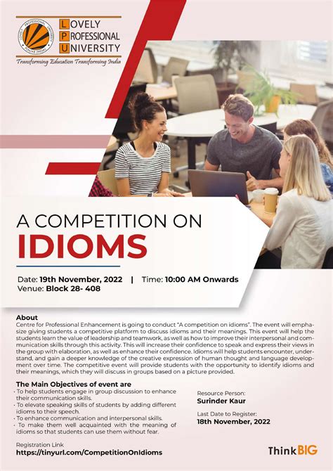 Idioms brief in soft skills - Communication Skills I - Studocu