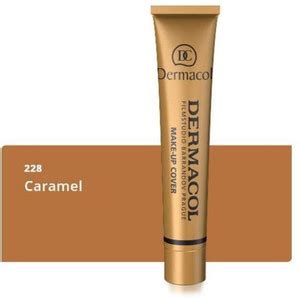 Dermacol Foundation, CARAMEL WITH AN ORANGE UNDERTONE, 30 g Foundation ...
