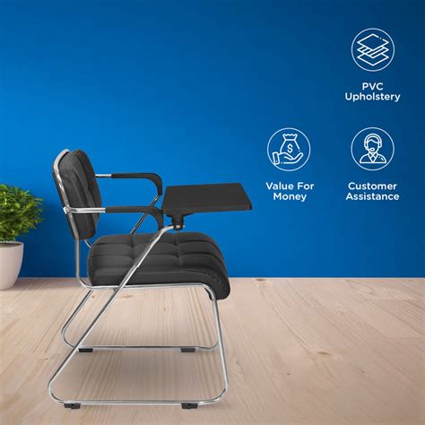 Buy Nilkamal Contract 02 with Half Tablet (Black) Online In India