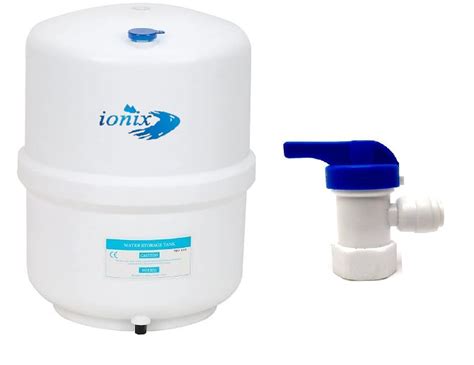 IONIX Ro pressure tank with tank valve, RO Pre-Pressurized Water ...