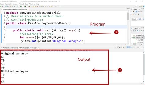 How to Accept Array From User in Java 的图像结果