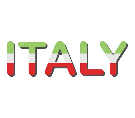 Word Italy Phrase Country Trip Vector, Phrase, Country, Trip PNG and ...