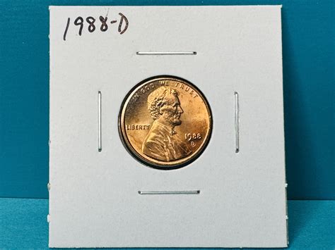 1988-D Lincoln Memorial Cent - For Sale, Buy Now Online - Item #863426