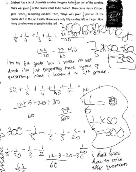 Image result for Guess and Check Strategy Examples