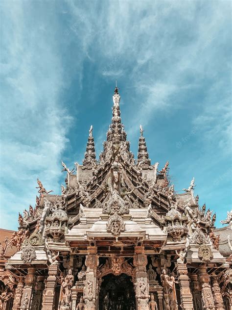 Download Sanctuary Of Truth Reaching Towards The Sky Wallpaper ...