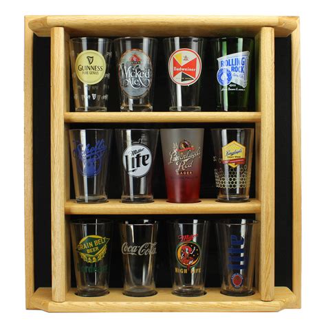 Beer Pint Glass Displays