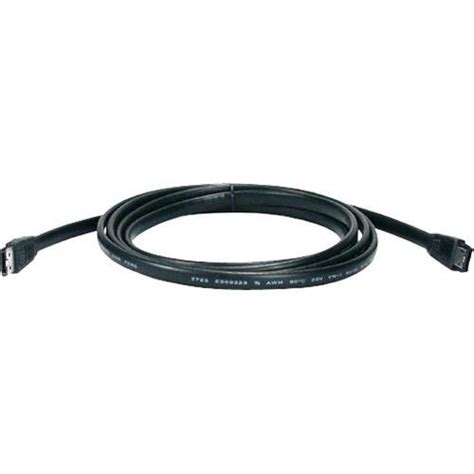QVS SATA2E-1M Premium 1M eSATA II Shielded External 7-pin Data Cable ...