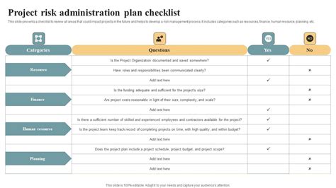 Project Risk Checklist Example 的图像结果