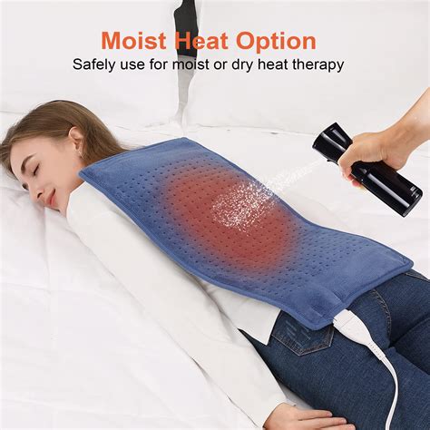 Extra Large Heating Pad for Back Pain and Shoulder Cramps Relief 12"x24 ...