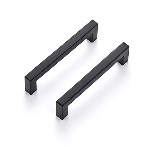 Buy Ravinte 25 Pack 5 Inch Kitchen Cabinet Handles Matte Black Cabinet ...