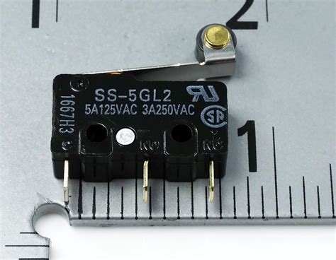 Omron SS5GL2 Microswitch 125 VAC, 5A Micro Limit India | Ubuy