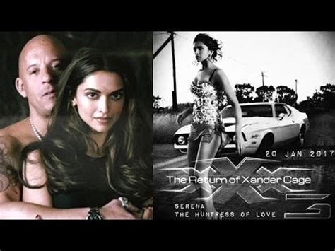 xXx Movie | Deepika Padukone’s HOT POSTER Revealed - YouTube