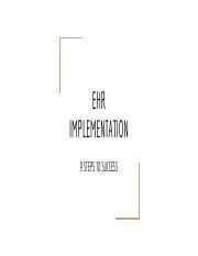 EHR Implementation Tips 的图像结果