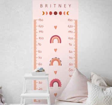 Height Chart Wall Stickers - TenStickers