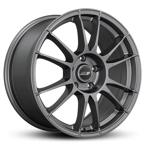 RACING WHEELS JSR ST23 SATIN GUNMETAL GREY 18X8 5X100 WHEEL