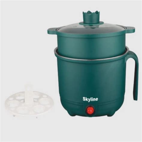 Skyline 600 Watts, 1.5 Liter Multi Electric Kettle with Steamer & Egg ...