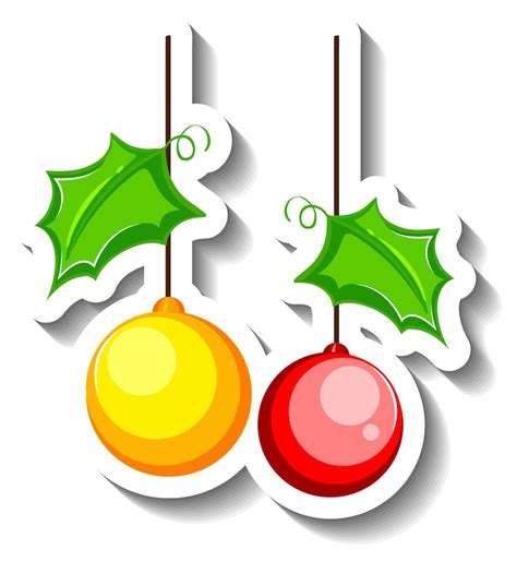 Christmas baubles clipart Images - Free Download on Freepik